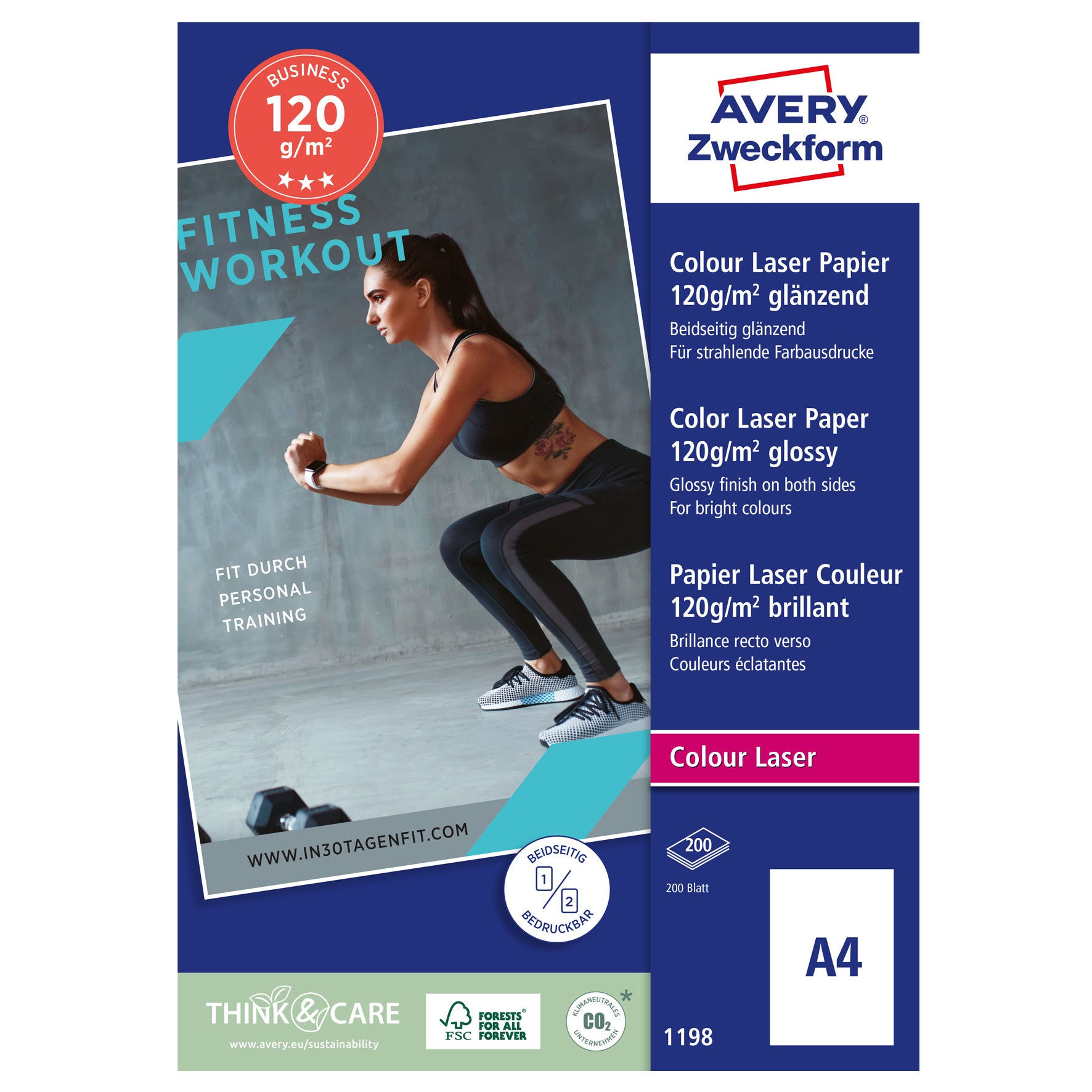 Fotopapper A4 Superior Glossy 120g 200/fp