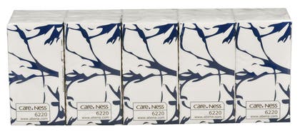 Pappersnäsduk CareNess 3-lager Abena