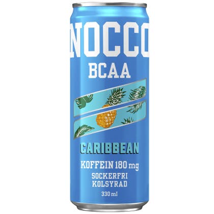 Energidryck Nocco BCAA Caribbean 33 cl inkl pant