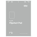 Blädderblock Office Depot 600 x 850 mm olinjerad 50 blad/block