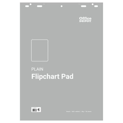 Blädderblock Office Depot 600 x 850 mm olinjerad 50 blad/block