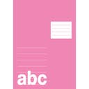 Skrivhäfte A5 linjerat 14,5mm ½  sida blank