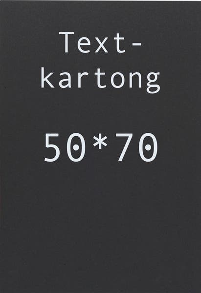 Textkartong dubbelsidig 50 x 70 cm 10 st/fp