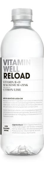 Dryck Vitamin Well Reload 50 cl PET inkl. pant