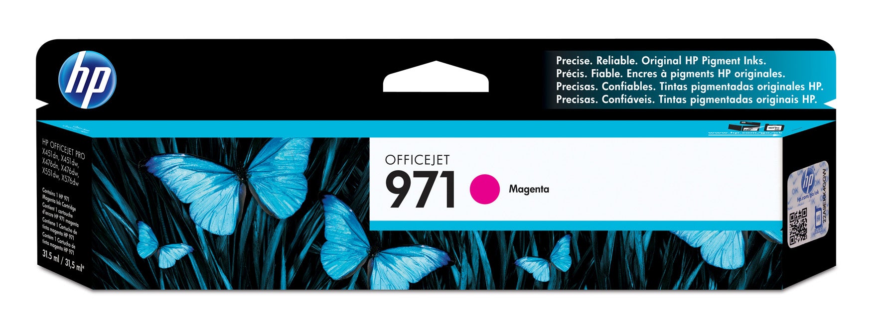 Bläck HP No 971 CN623AE magenta