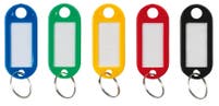 Nyckelbricka sorterade färger 100-pack