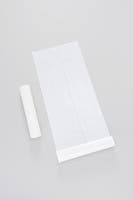 Avfallspåse 60 liter 24my vit 50 st/rulle