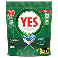 Diskmaskinstabletter YES All in One 40-pack