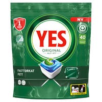 Diskmaskinstabletter YES All in One 40-pack