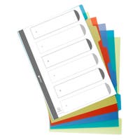 Register A4 returplast 6 flikar