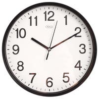 Väggklocka Ø 22,5 cm Svart