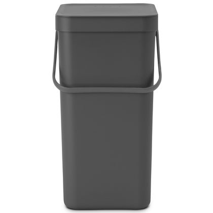 Avfallshink Sort&Go Grå 16 l