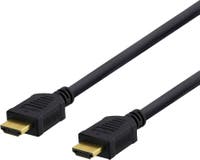 HDMI-kabel High-Speed Deltaco 15 Meter Svart