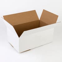 Wellåda 305 x 215 x 250/200 mm 4 mm vit