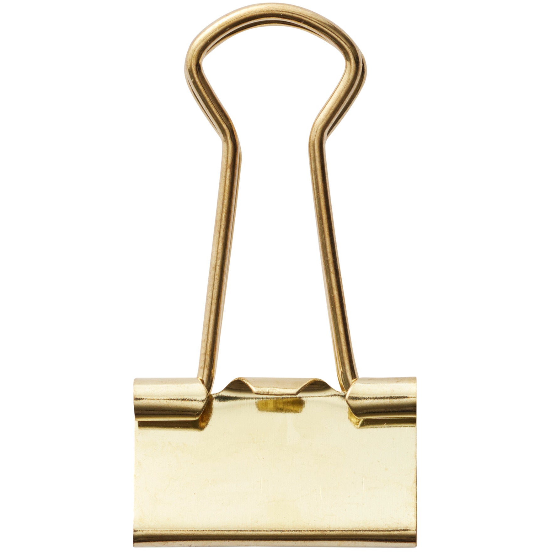 Pappersklämma 19 mm guldfärgad 10/fp