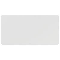 Skrivbordsunderlägg 36x70 cm läder grå