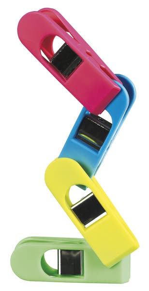 Pappersklämma Plast