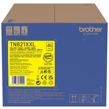 Toner Brother TN821XXLY 12K Gu