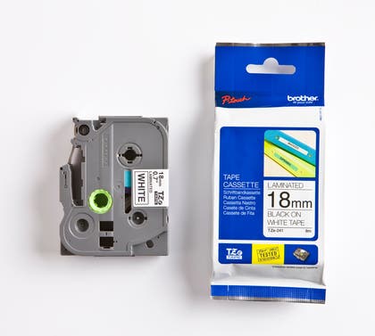 Märkband Brother TZe tape 18 mm