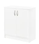 Förvaringsskåp slagdörr 925 x 805 mm vit Lanab