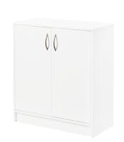 Förvaringsskåp slagdörr 925 x 805 mm vit Lanab