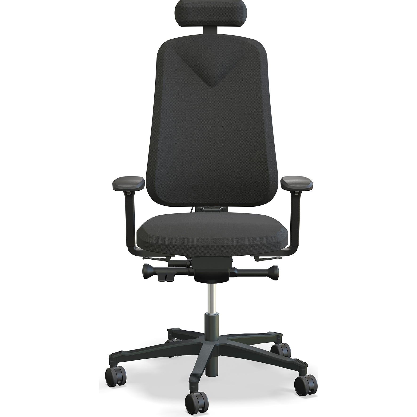 Kontorsstol Höganäs 290 arm/nack svart