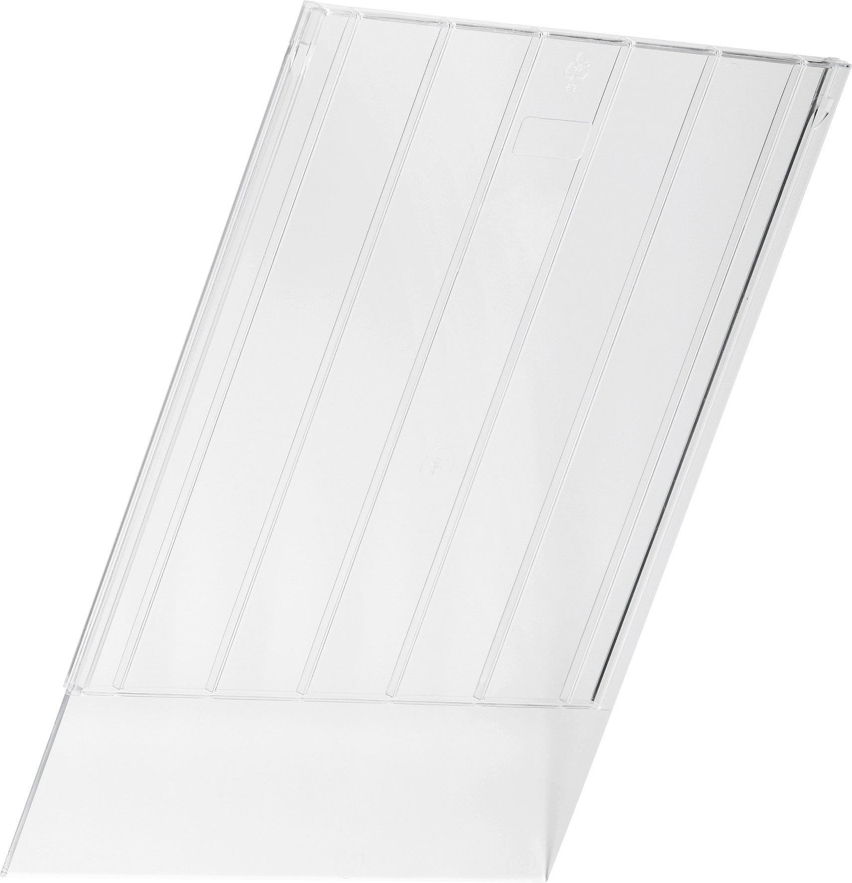 FLEXIBOXX A4 stående front transparent