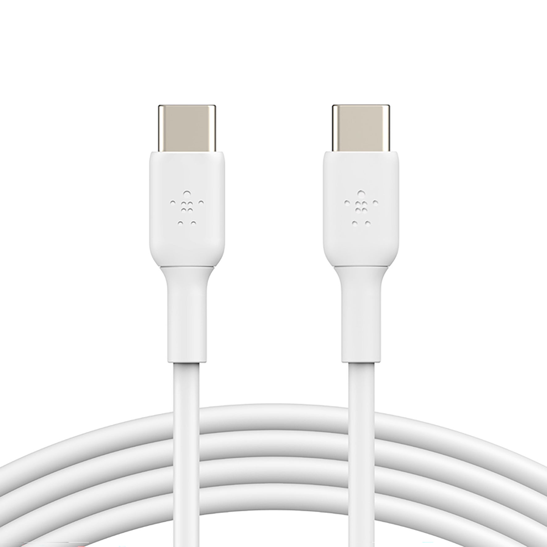 Laddkabel USB-C till USB-C Kabel 2 m vit