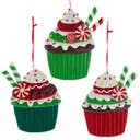 Temadekoration Cupcake Osorterade färger