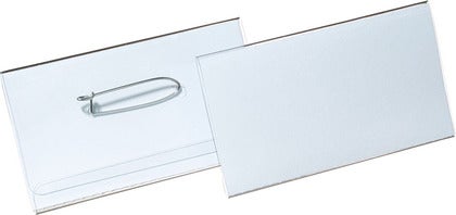Namnskylt med nålfäste 40x75 cm 100-pack