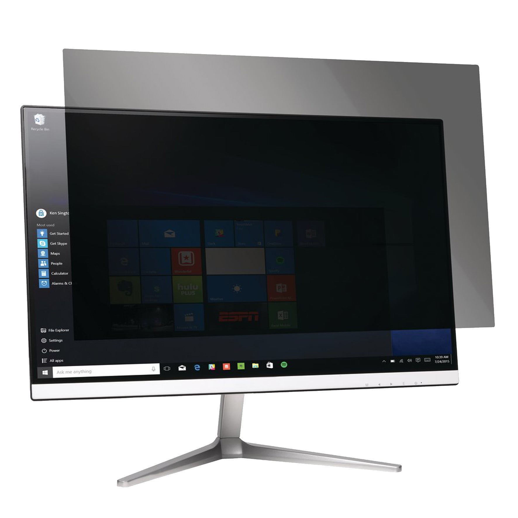 Sekretessfilter 27" b 16:9 2-v bb