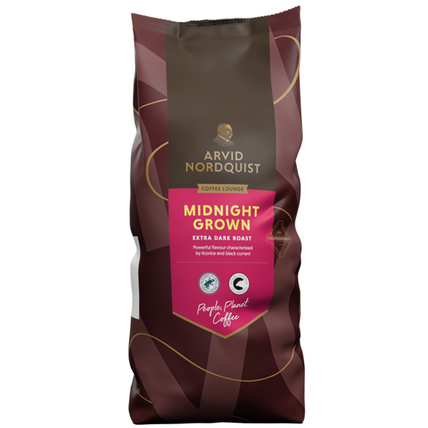 Kaffebönor hela Midnight Grown 1 kg Arvid Nordquist
