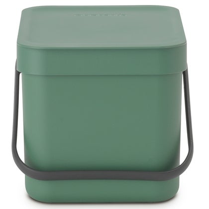 Avfallshink Sort&Go F.Green 6 l