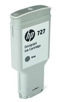 Bläckpatron HP No 727 grå 300 ml