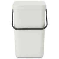 Avfallshink Sort&Go Ljusgrå 25 liter