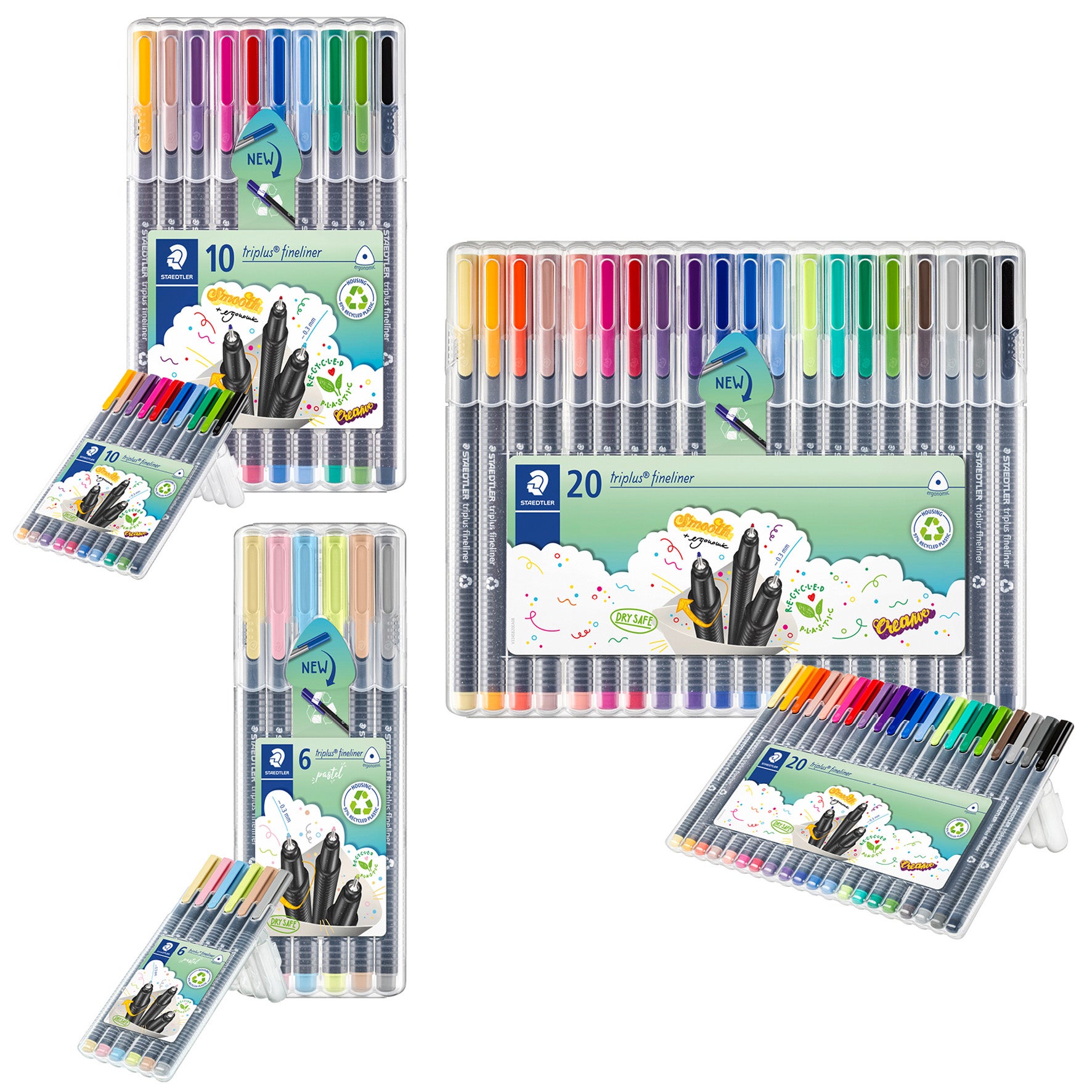 Fiberpenna Staedtler Fineliner Triplus 0,3 mm