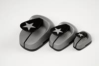 Pappersstans stjärna 3 st/fp