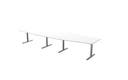 Konferensbord 420 x 120 x 80 cm vit Lanab