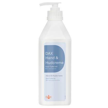 Hand- & hudcreme Dax pump 600 ml