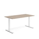 Skrivbord 1600 x 800 mm Vit ask/Vit