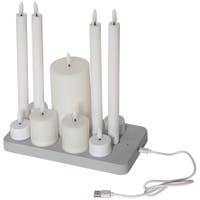 Ljus LED Flamme Charge Mix