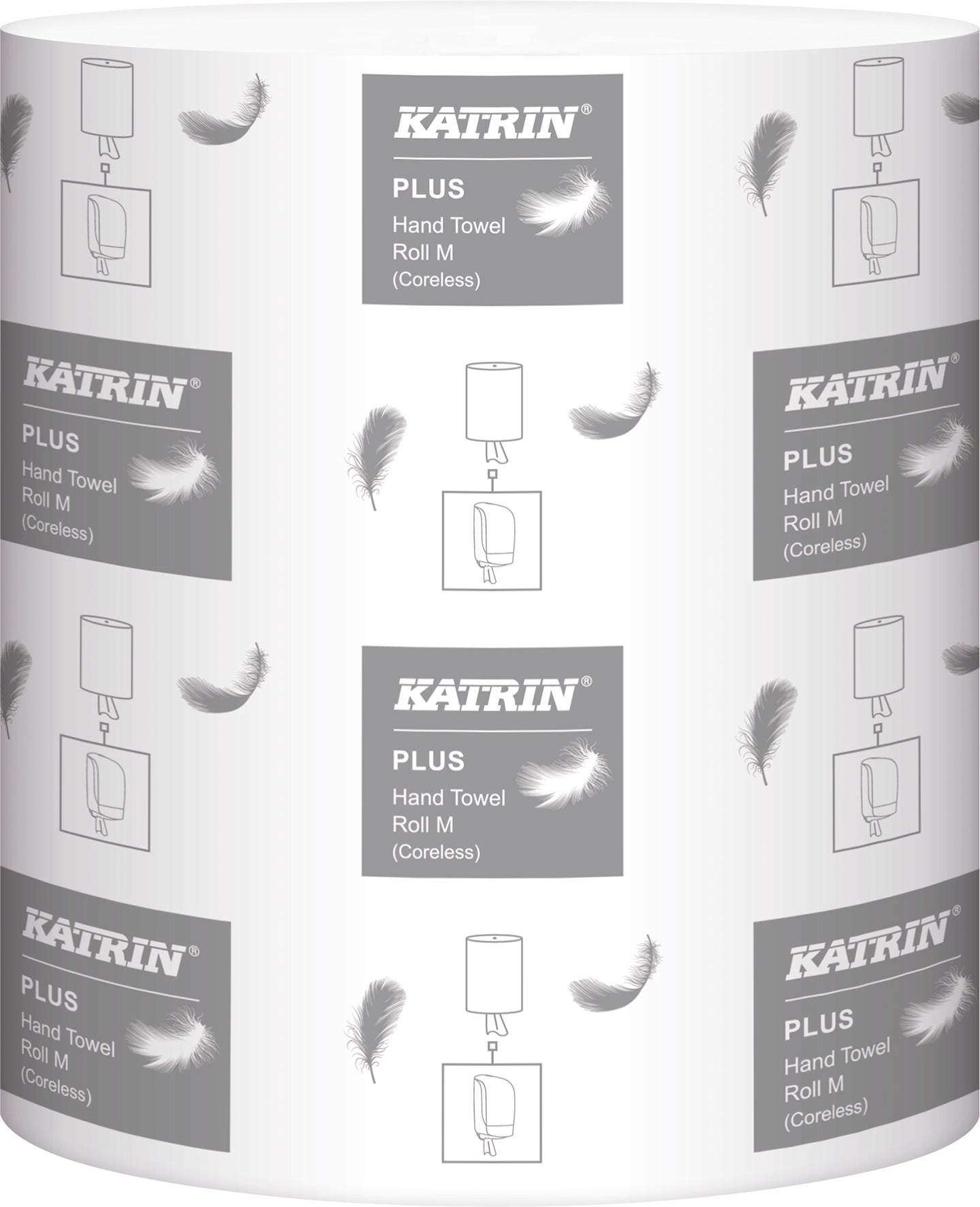 Avtorkningspapper Plus Hylslös 1-lager Katrin