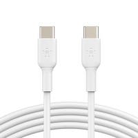 Laddkabel USB-C till USB-C Kabel 2 m vit