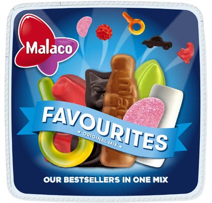 Godis Favourites Malaco 900 g