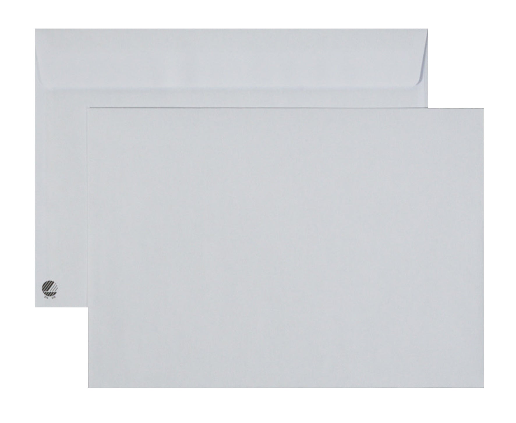 Kuvert med täckremsa