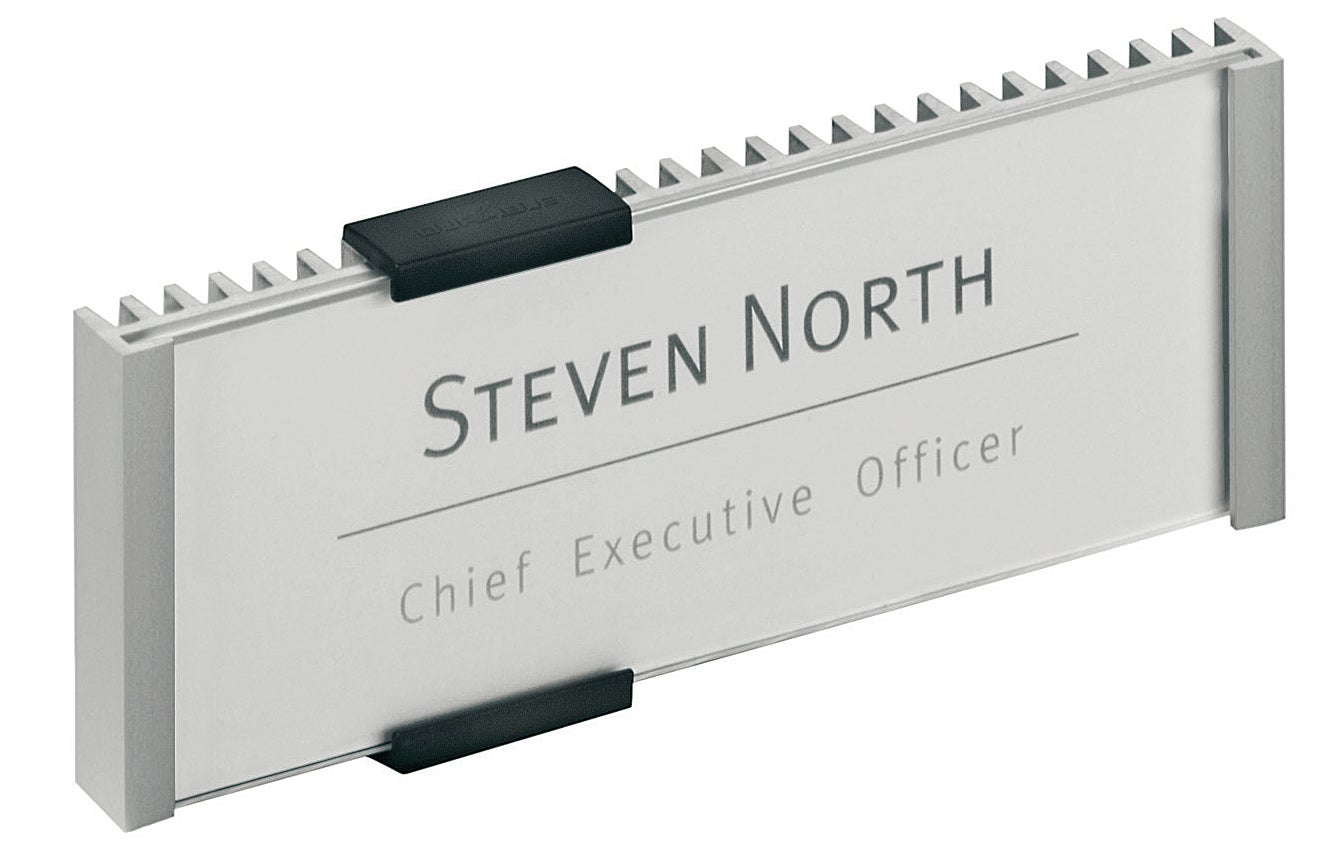 Dörr-/Väggskylt Info Sign 149x52,5 mm