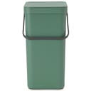 Avfallshink Sort&Go F.Green 16 l