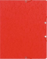 Snoddmapp A4 röd