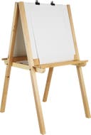 Ståstaffli dubbelsidig trä