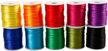 Satinesnöre 2mm 50m 10/fp